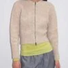 Paloma Wool1Besito Zip Knit Cardigan - Ecru 2 Paloma Wool1Besito Zip Knit Cardigan - Ecru -ULLA JOHNSON Clothing Shop 1Besito Zip Knit Cardigan Ecru 20231031145738