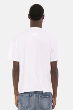 Blue&Cream20 Year Anniversary Floating Pocket Tee - White -ULLA JOHNSON Clothing Shop 20 Year Anniversary Floating Pocket Tee White 20230616071009 2