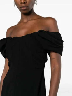 A.L.C.Nora Dress - Black -ULLA JOHNSON Clothing Shop A L C Nora Dress Black 20231017182011