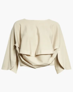 Issey MiyakeA-POC Roar Top - Greige -ULLA JOHNSON Clothing Shop A POC Roar Top in Greige by Pleats Please Issey Miyake 20231101214007