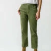 Amo DenimCorduroy Easy Army Trouser - Tea Leaf