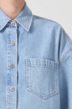 AGOLDEAgolde Rona Box Shirt - Tomorrow 18 AGOLDEAgolde Rona Box Shirt - Tomorrow -ULLA JOHNSON Clothing Shop Agolde Rona Box Shirt Tomorrow 20231028091511