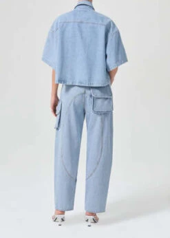 AGOLDEAgolde Rona Box Shirt - Tomorrow 21 AGOLDEAgolde Rona Box Shirt - Tomorrow -ULLA JOHNSON Clothing Shop Agolde Rona Box Shirt Tomorrow 20231028091512