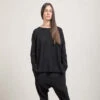 Album Di FamigliaAlbum Di Famiglia Woman Easy Jumper Sweater - JP Black -ULLA JOHNSON Clothing Shop Album Di Famiglia Woman Easy Jumper Sweater JP Black 20231027204412