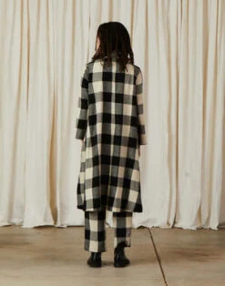 Ali GoldenNotch Jacket - Black/Cream -ULLA JOHNSON Clothing Shop Ali Golden Notch Jacket Black Cream 20231027124338