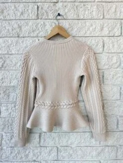 SimkhaiAndi Peplum Jacket - Stone -ULLA JOHNSON Clothing Shop Andi Peplum Jacket 20231017212923 1