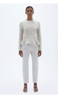 SimkhaiAndi Peplum Jacket - Stone