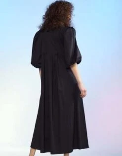 CYNTHIA ROWLEYAnnabelle Cotton Maxi Dress - Black -ULLA JOHNSON Clothing Shop Annabelle Cotton Maxi Dress 20230222224526 2