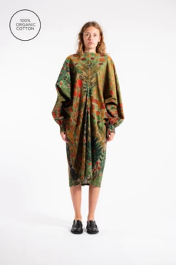 AnntianMicro Corduroy Dress - Marble Dark