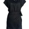 Apiece ApartCatania Wrap Mini Dress - Black