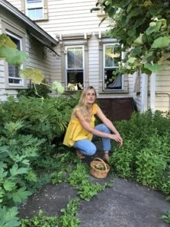 Apiece ApartEmile Top - Sun -ULLA JOHNSON Clothing Shop Apiece Apart Emile Top Sun 20191029205745