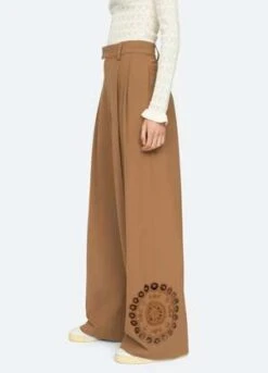 Sea New YorkArabella Pants - Camel -ULLA JOHNSON Clothing Shop Arabella Pants 20231013000329 2