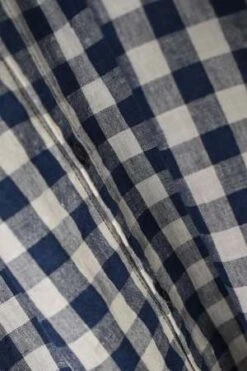 ICHI ANTIQUITESAzumadaki Linen Gingham Shirt - Beige -ULLA JOHNSON Clothing Shop Azumadaki Linen Gingham Shirt Beige 20231014010427 1