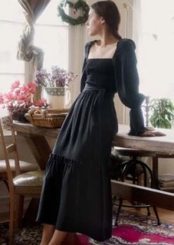 OhSevenDaysBailey Dress -ULLA JOHNSON Clothing Shop BAILEY DRESS 20221013070954 2