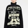 Y/projectParis Best Jacquard Fleece Jacket - Black/White 2 Y/projectParis Best Jacquard Fleece Jacket - Black/White -ULLA JOHNSON Clothing Shop BLACK AND WHITE PARIS BEST JACQUARD FLEECE JACKET 20231024095529