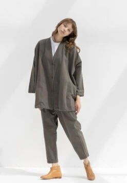 Black CraneCarpenter Pants - Mud -ULLA JOHNSON Clothing Shop BLACK CRANE CARPENTER PANTS MUD 20211115073442 2