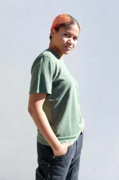 JungmavenBaja Pocket Tee - Hunter Green -ULLA JOHNSON Clothing Shop Baja Pocket Tee Hunter Green 20231007075305 1