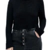 Rachel ComeyBarca Pullover - Black 2 Rachel ComeyBarca Pullover - Black -ULLA JOHNSON Clothing Shop Barca Black Pullover 20231027063622