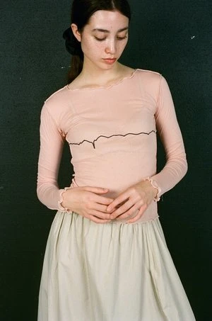 BaserangeTabbys Star Long Sleeve - Buio Pink 7 BaserangeTabbys Star Long Sleeve - Buio Pink - Image 5