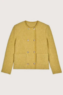 Bash ParisJoe Jacket - Yellow -ULLA JOHNSON Clothing Shop Bash Paris Joe Jacket Yellow 20231025215447 1