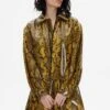 Baum Und PferdgartenBathilde Jacket - Yellow Snake 1 Baum Und PferdgartenBathilde Jacket - Yellow Snake -ULLA JOHNSON Clothing Shop Baum und Pferdgarten Bathilde Jacket Yellow Snake 20230823001019