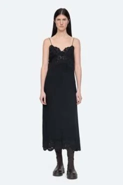 Sea New YorkBaylin Slip Dress - Black 9 Sea New YorkBaylin Slip Dress - Black -ULLA JOHNSON Clothing Shop Baylin Slip Dress 20230516210232