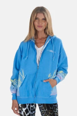 Blue&CreamBeach Gradient Hamptons Hoodie - Light Blue