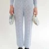 BeklinaEdificio Lace Trouser - Pallida -ULLA JOHNSON Clothing Shop Beklina Edificio Lace Trouser Pallida 20230422173015