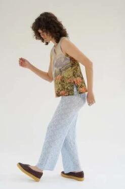 BeklinaEdificio Lace Trouser - Pallida -ULLA JOHNSON Clothing Shop Beklina Edificio Lace Trouser Pallida 20230422173018