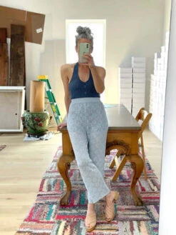 BeklinaEdificio Lace Trouser - Pallida -ULLA JOHNSON Clothing Shop Beklina Edificio Lace Trouser Pallida 20230422173023