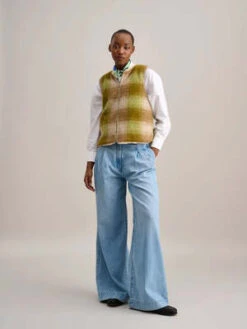 BelleroseLess Gilet - Green -ULLA JOHNSON Clothing Shop Bellerose Less Gilet in Green 20230728215922 3