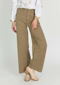 BelleroseLottie Trouser - Stripe 8 BelleroseLottie Trouser - Stripe -ULLA JOHNSON Clothing Shop Bellerose Lottie Stripe Trouser 20230407041427 1