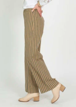 BelleroseLottie Trouser - Stripe 11 BelleroseLottie Trouser - Stripe -ULLA JOHNSON Clothing Shop Bellerose Lottie Stripe Trouser 20230407041428 2
