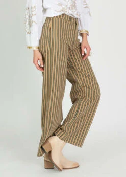 BelleroseLottie Trouser - Stripe 9 BelleroseLottie Trouser - Stripe -ULLA JOHNSON Clothing Shop Bellerose Lottie Stripe Trouser 20230407041428