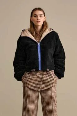 BelleroseLoud Jacket - Smoke Grey/ Black -ULLA JOHNSON Clothing Shop Bellerose Loud Jacket Smoke Grey Black 20220812185334 1