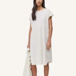 AiayuBetty Diamond Dress - Ecru