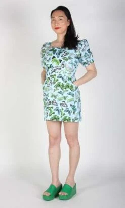 Birds Of North AmericaChickadee Dress - Butterflies -ULLA JOHNSON Clothing Shop Birds of North America Chickadee Dress Butterflies 20230811002335