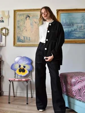 Birds Of North AmericaTystie Jacket - Black 4 Birds Of North AmericaTystie Jacket - Black - Image 2