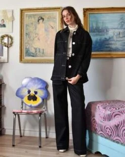 Birds Of North AmericaTystie Jacket - Black 24 Birds Of North AmericaTystie Jacket - Black -ULLA JOHNSON Clothing Shop Birds of North America Tystie Jacket Black 20230911005432