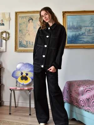 Birds Of North AmericaTystie Jacket - Black 10 Birds Of North AmericaTystie Jacket - Black - Image 8