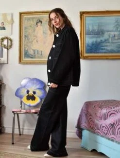 Birds Of North AmericaTystie Jacket - Black 27 Birds Of North AmericaTystie Jacket - Black -ULLA JOHNSON Clothing Shop Birds of North America Tystie Jacket Black 20230911005435