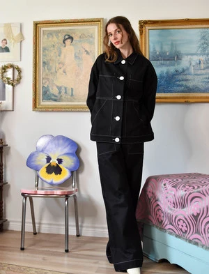 Birds Of North AmericaTystie Jacket - Black 16 Birds Of North AmericaTystie Jacket - Black - Image 14