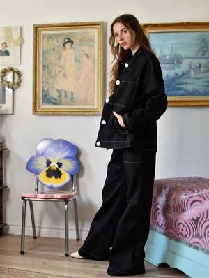 Birds Of North AmericaTystie Jacket - Black 14 Birds Of North AmericaTystie Jacket - Black - Image 12