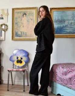 Birds Of North AmericaTystie Jacket - Black 36 Birds Of North AmericaTystie Jacket - Black -ULLA JOHNSON Clothing Shop Birds of North America Tystie Jacket Black 20230911005440