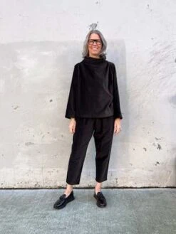 Black CraneSumi Tube Top - Black