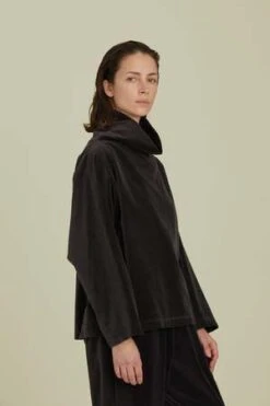 Black CraneSumi Tube Top - Black -ULLA JOHNSON Clothing Shop Black Crane Sumi Tube Top Black 20231027232903