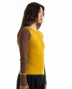 Find Me NowBodhi Mockneck Sweater - Multi -ULLA JOHNSON Clothing Shop Bodhi Mockneck Sweater 20231023235217 2