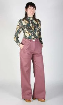 Birds Of North AmericaBonxie Pant - Nightfall Rose -ULLA JOHNSON Clothing Shop Bonxie Pant Nightfall Rose 20230829224104 1