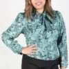 Birds Of North AmericaBos'n Bird Blouse - Ice Storm -ULLA JOHNSON Clothing Shop Bos n Bird Blouse Ice Storm 20230713001015