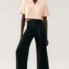 Silk LaundryCdc Pleated Pants - Black